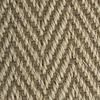 Heltäckningsmatta Sisal Vista Sand - Fast bredd 400 cm-G-0537