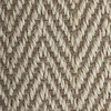 Heltäckningsmatta Sisal Vista Natur - Fast bredd 400 cm-G-0535