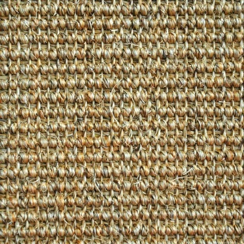 Heltäckningsmatta Sisal Boucle Natur - Fast bredd 400 cm