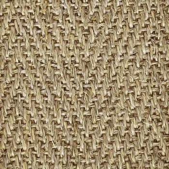 Heltäckningsmatta Sisal Havanna Sand - Fast bredd 400 cm