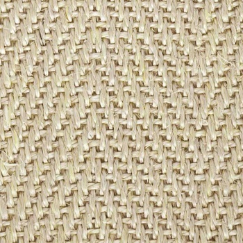 Heltäckningsmatta Sisal Havanna Ljusbeige - Fast bredd 400 cm