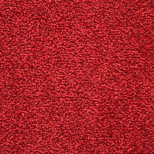 Heltäckningsmatta Safir Röd - Fast bredd 400 cm