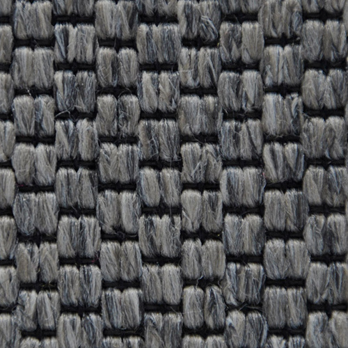 Heltäckningsmatta Tweed Grå - Fast bredd 400 cm